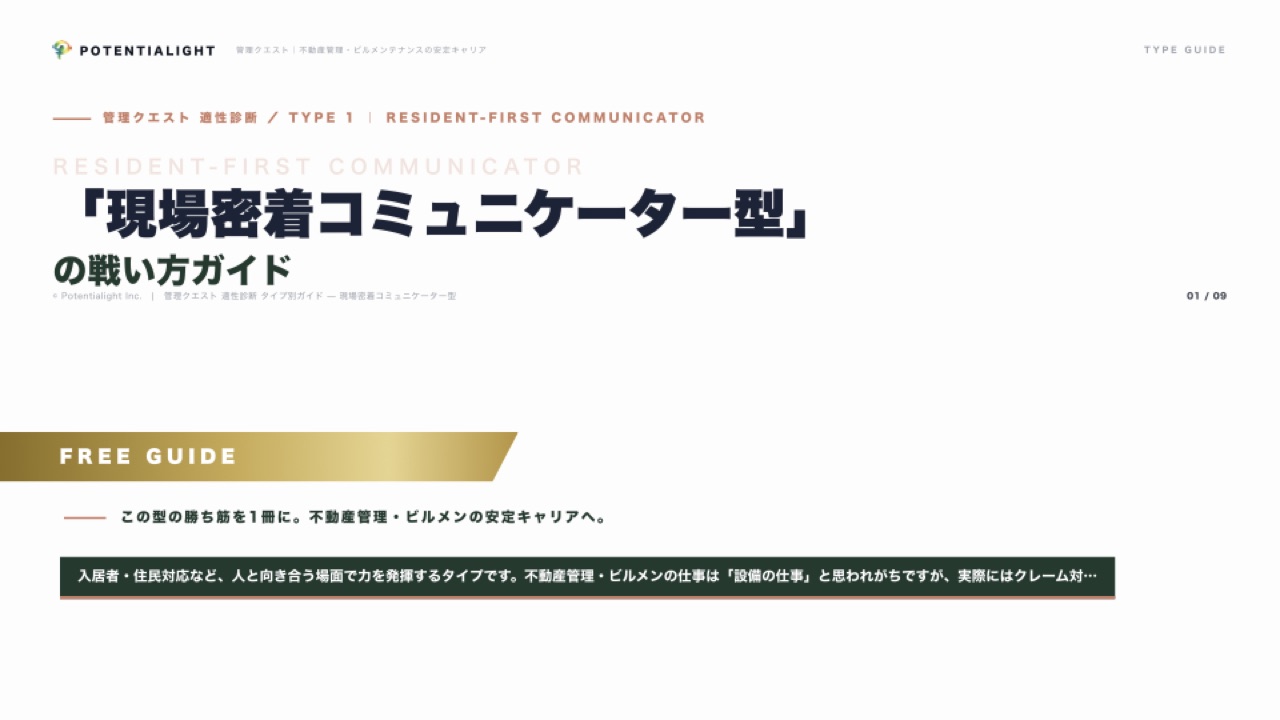 現場密着コミュニケーター型の戦い方ガイド 表紙