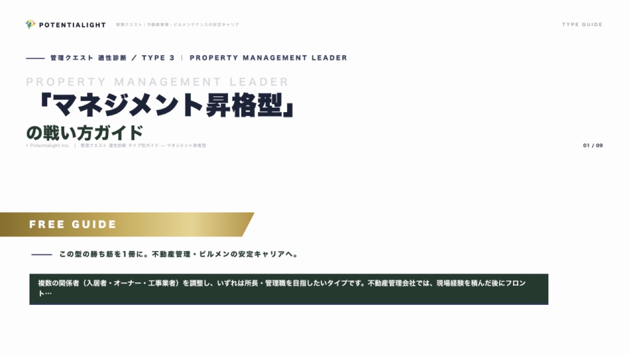 マネジメント昇格型の戦い方ガイド 表紙